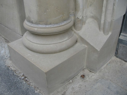 Beispiel einer gereinigten Oberfläche